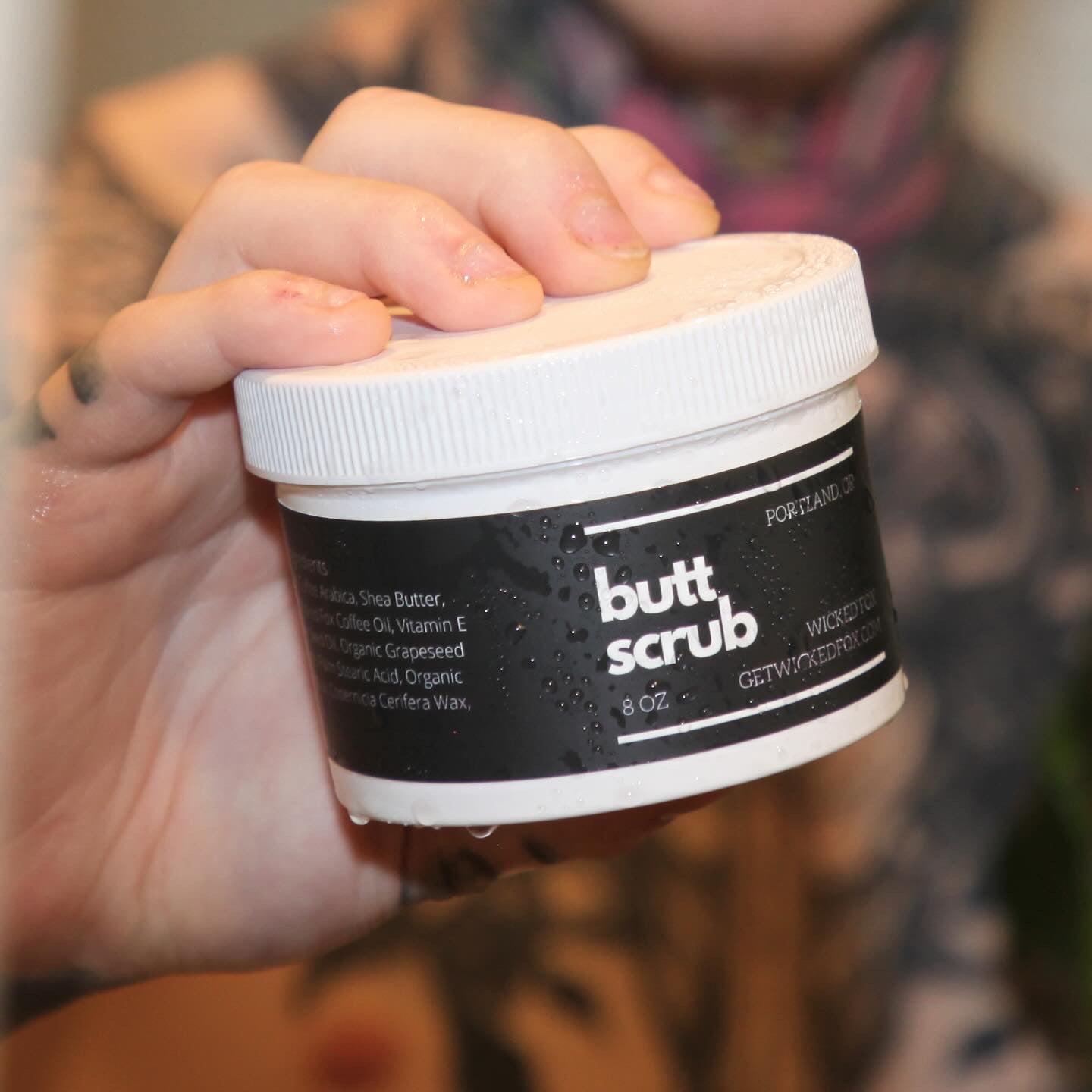 Wicked Fox - Vanilla Latte Butt Scrub