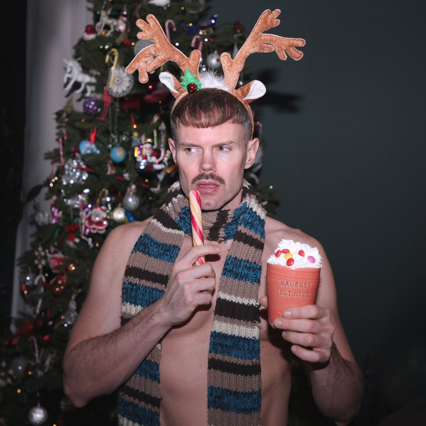 Coffee mug Xmas - Naughty but Nice