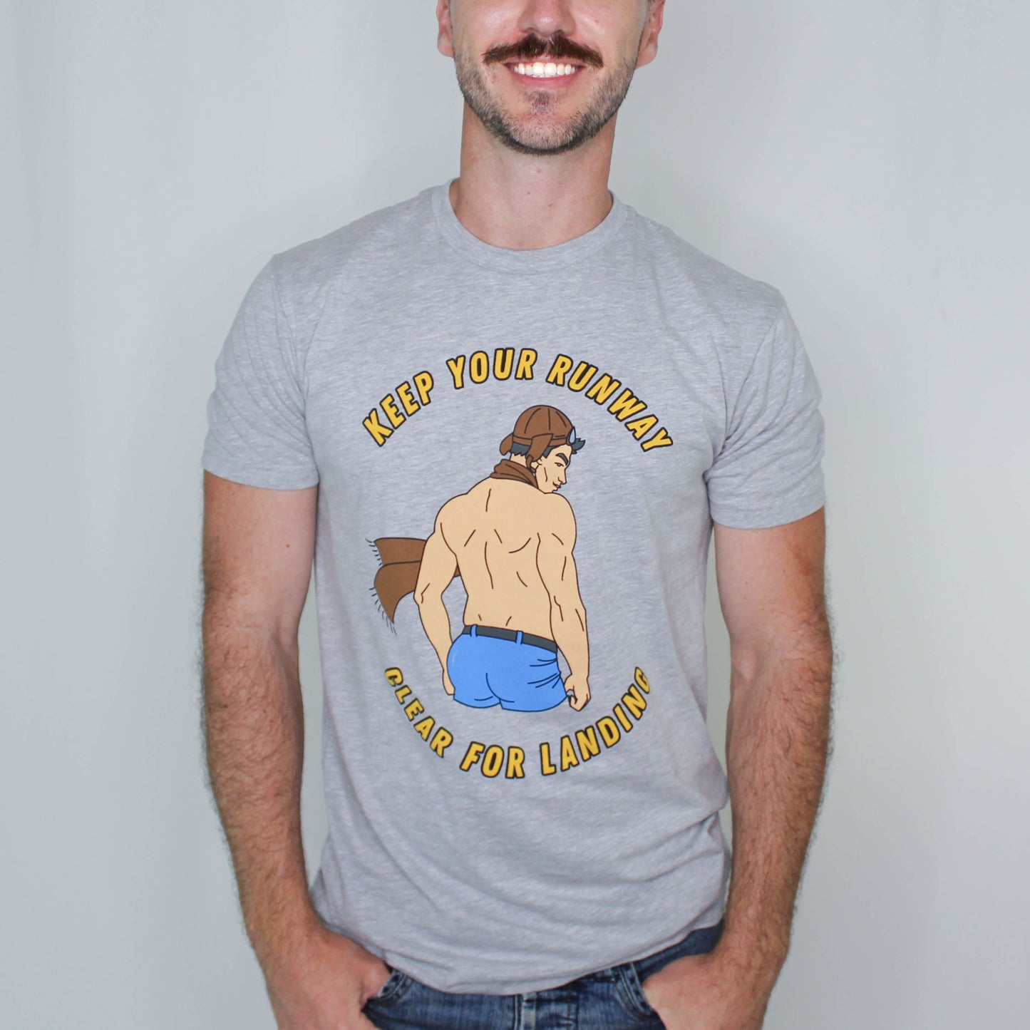 Pure For Men - Keep Runway Clear For Landing T-Shirt