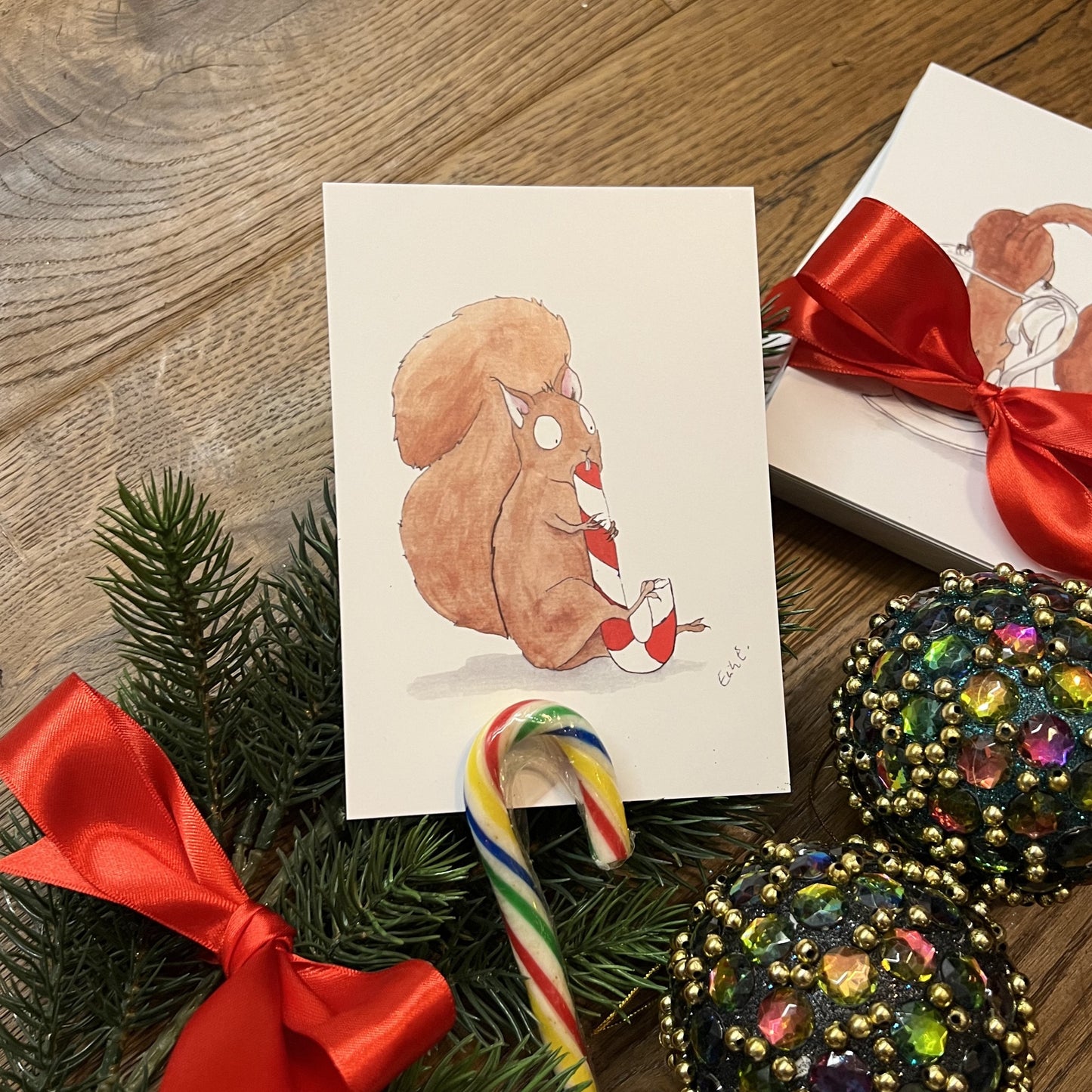 SQUIRREL X-mas cards