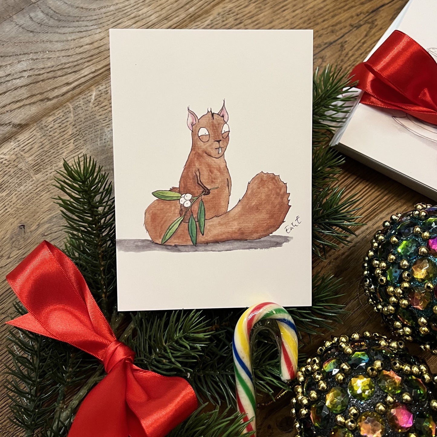 SQUIRREL X-mas cards