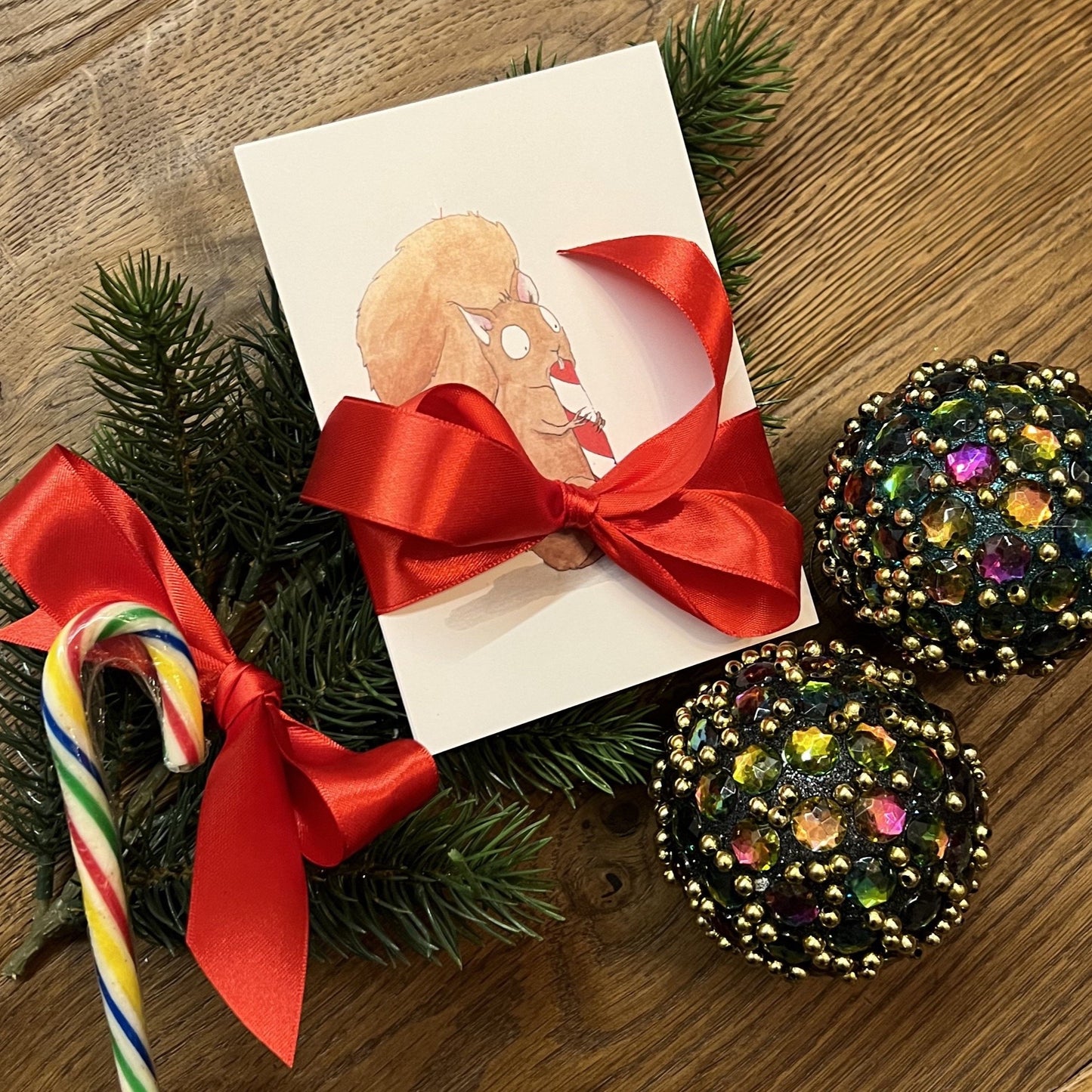 SQUIRREL X-mas cards