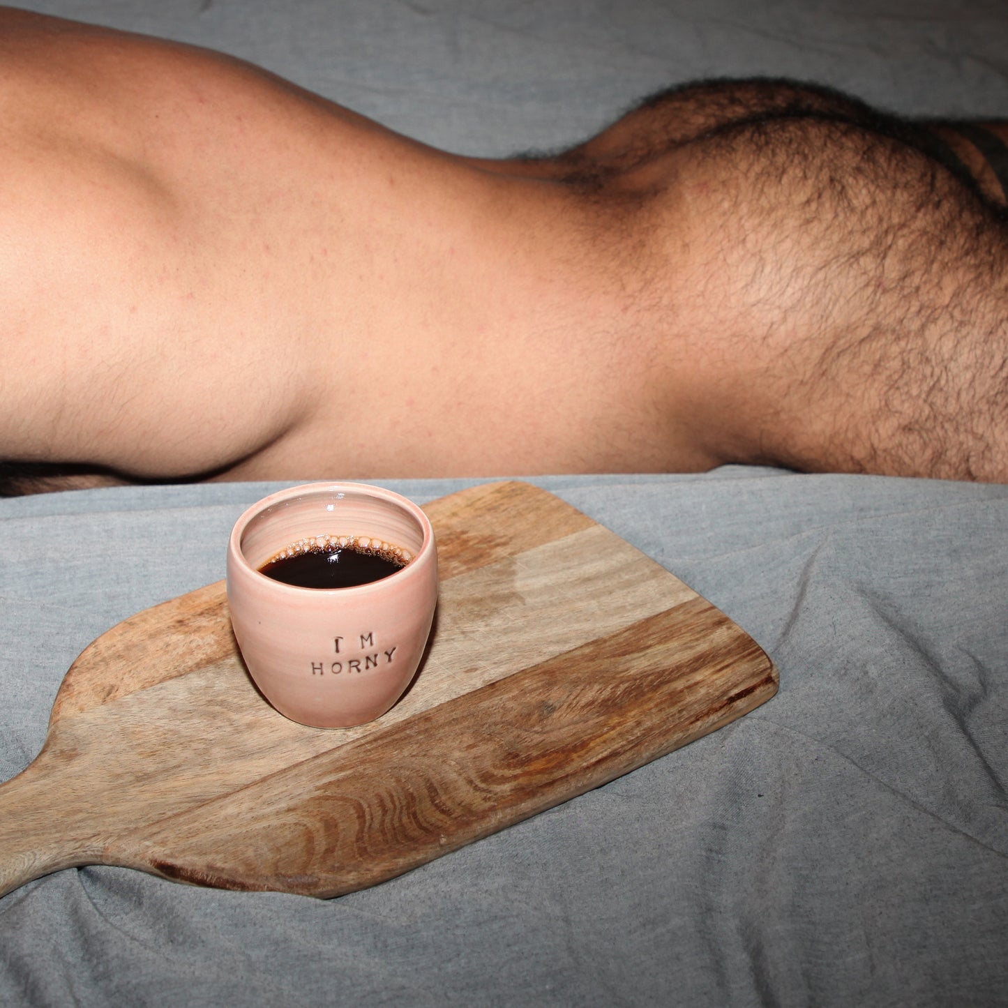 Coffee mug - I'm Horny - "Call Me" - Pink