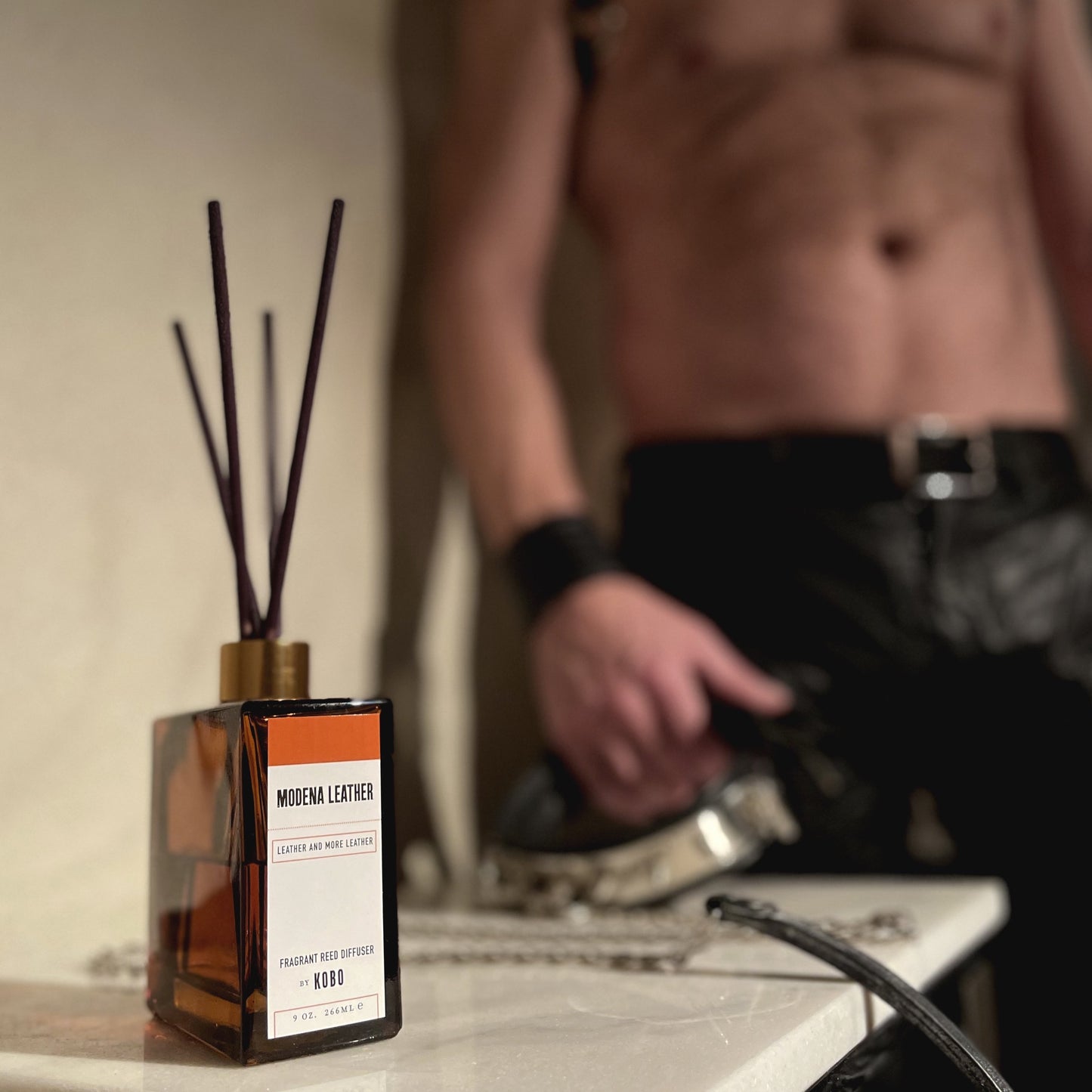 KOBO Woodblock - Modena Leather - Room Diffuser