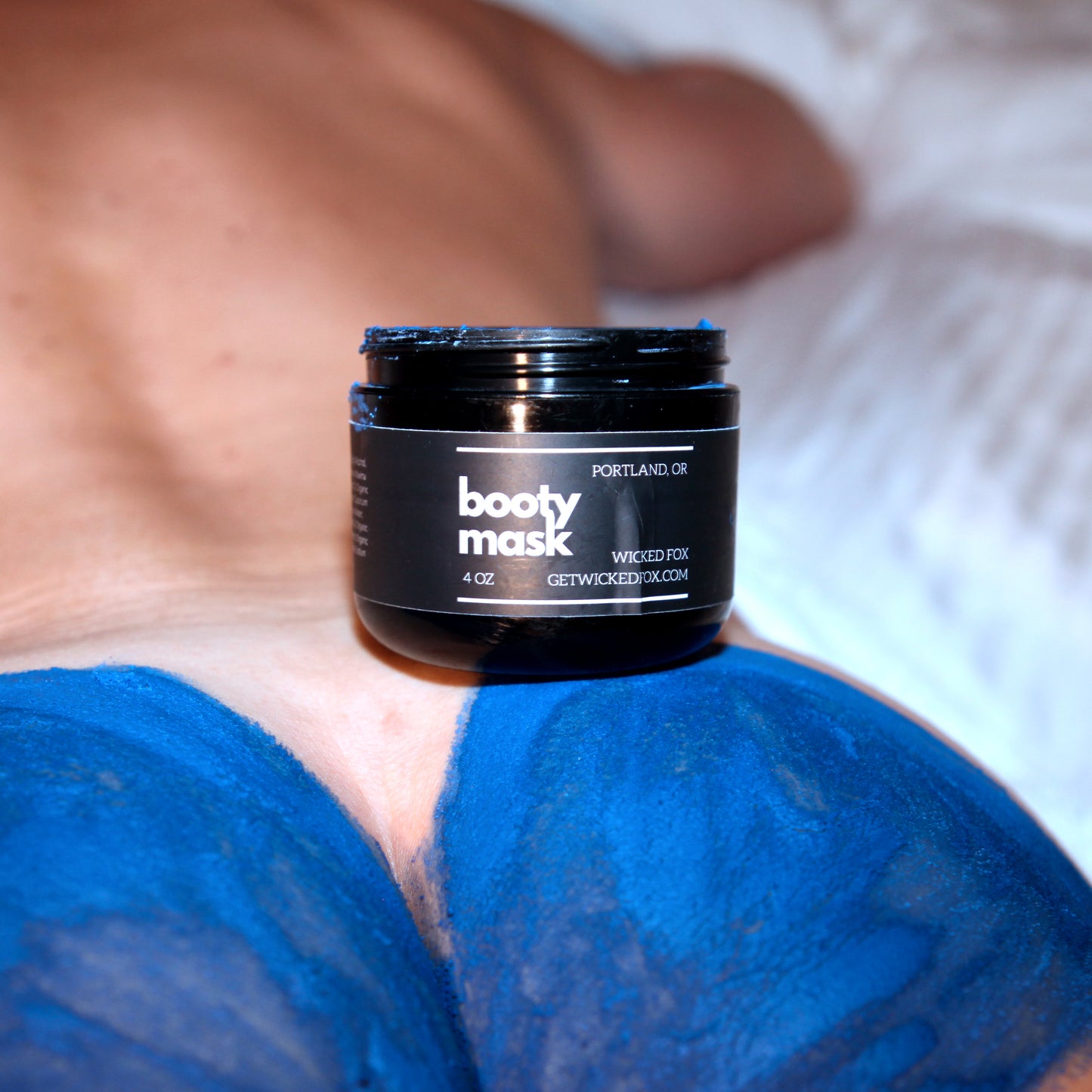 Wicked Fox - Blue Lava Booty Mask