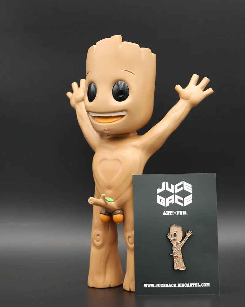 Juce Gace - I Am Wood - Enamel Pin