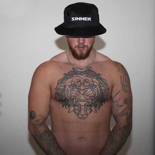 Sinner - Noir Bucket Hat