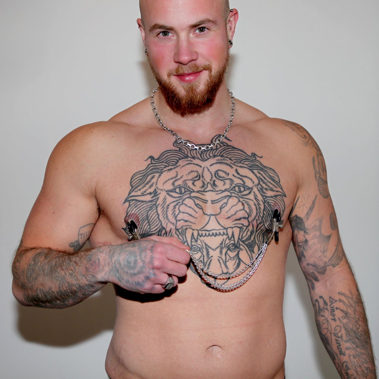 Sinner -  Triple Chain Nipple Clamps