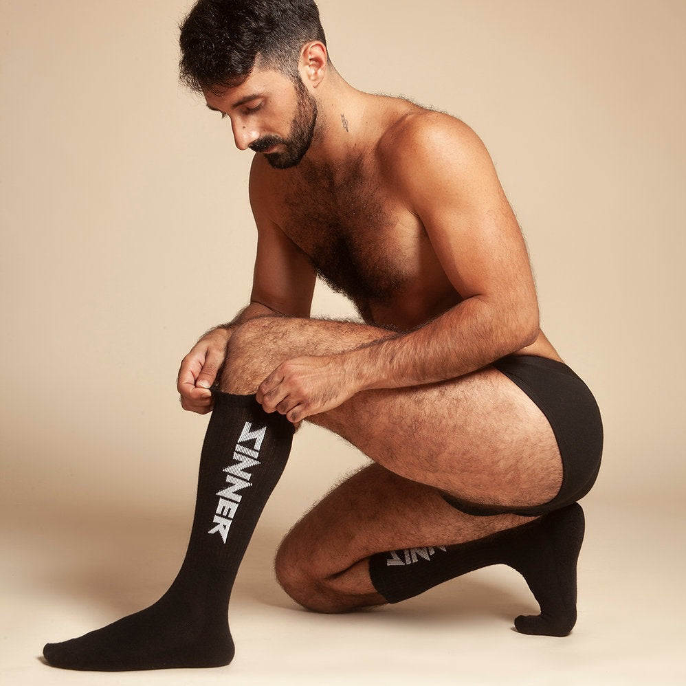 Sinner - Pure Noir Socks