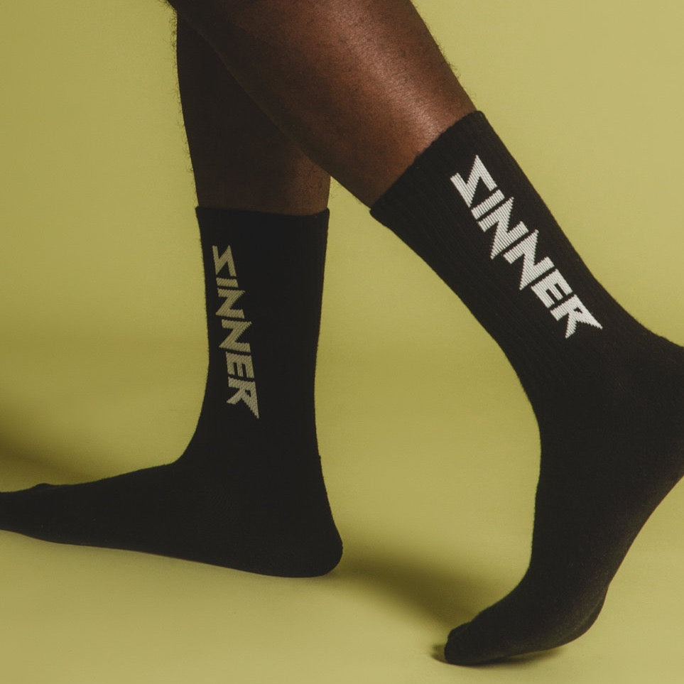 Sinner - Pure Noir Socks