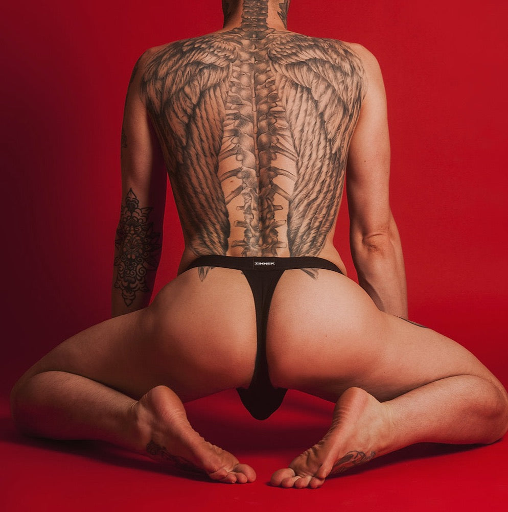 Sinner -  Noir Thong