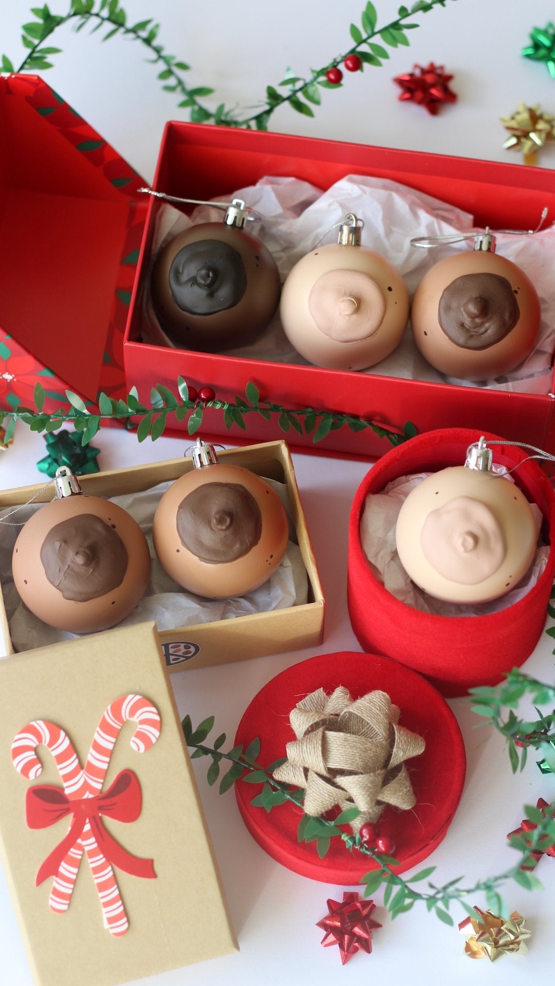 Jingle Boobs - Dark Brown