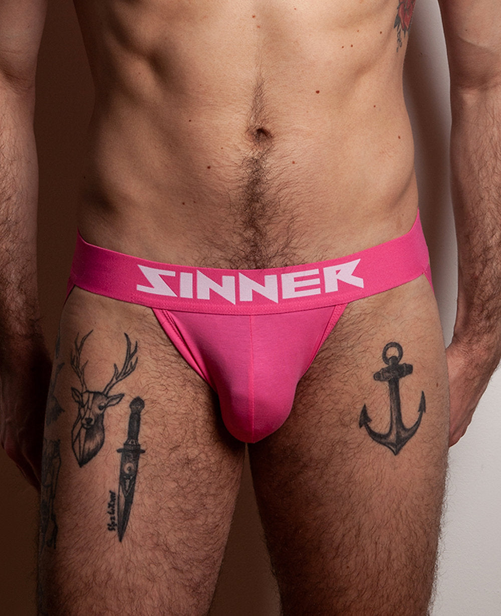 Sinner -  Hot Pink Jock