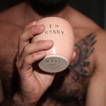 Coffee mug - I'm Horny - "Call Me" - Pink
