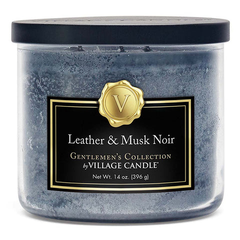 Gentlemen's Collection - Leather & Musk Noir - Scented Candle