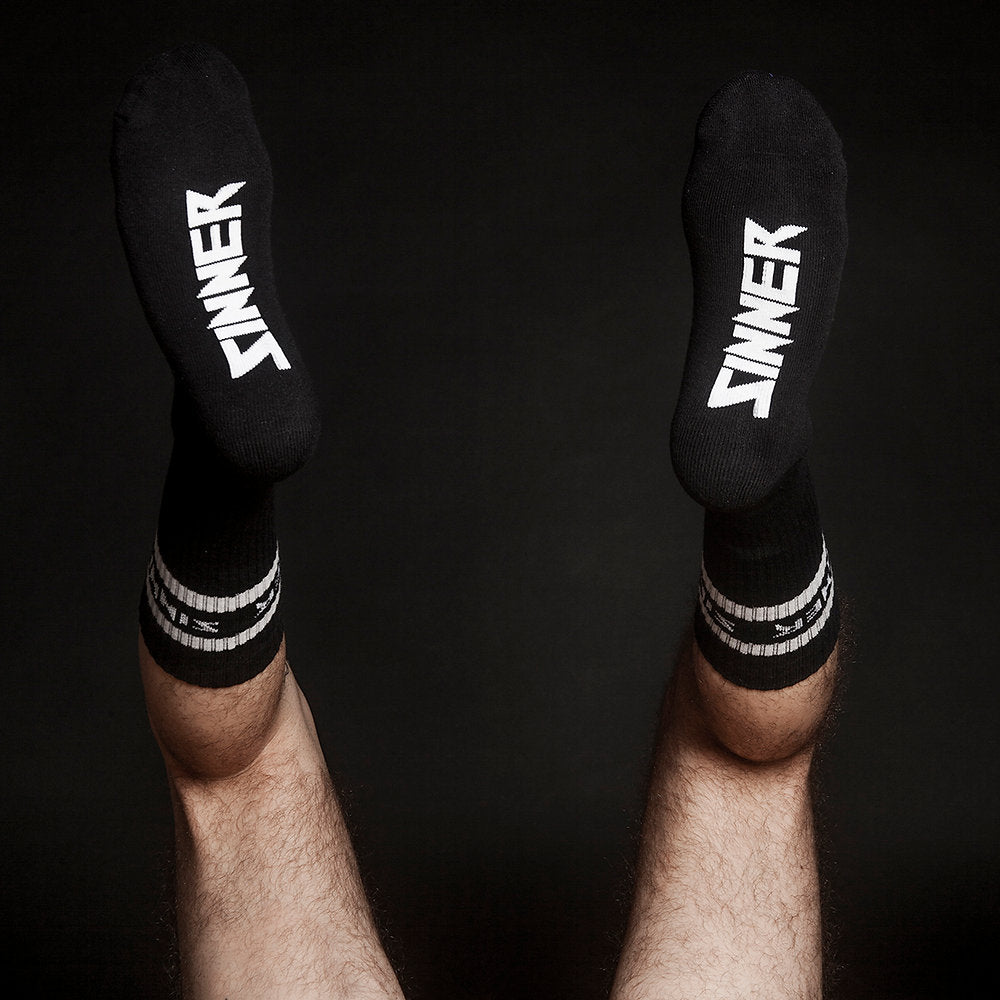 Sinner -  Dual Socks Black