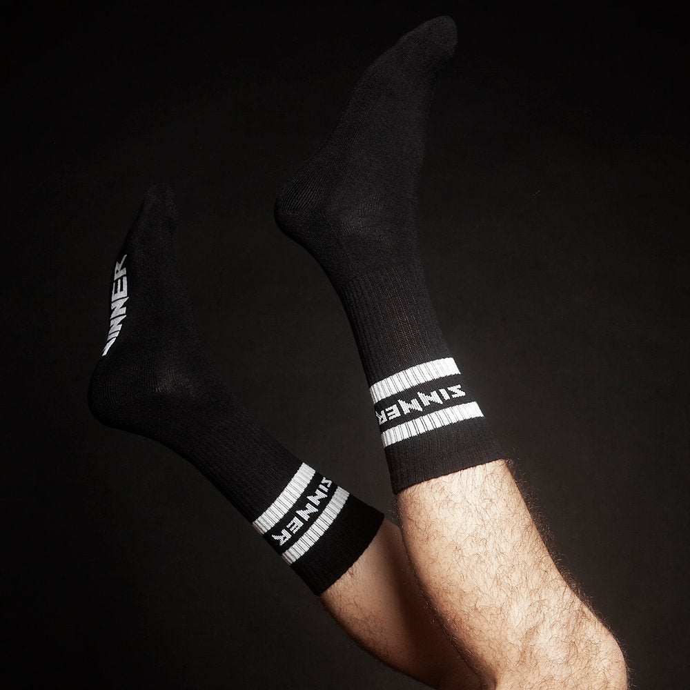 Sinner -  Dual Socks Black